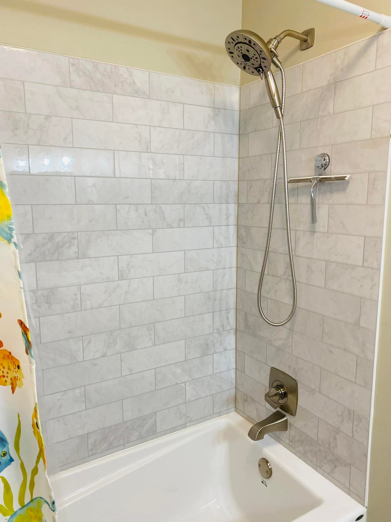 Guest bathroom shower